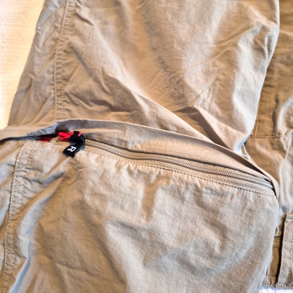 North Face boys size XL light weight convertible pants, adjustable waist, VGUC - Picture 5 of 9